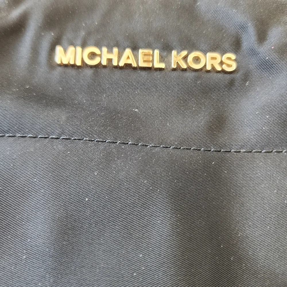 Used Michael Kors Nylon‎ Black tote